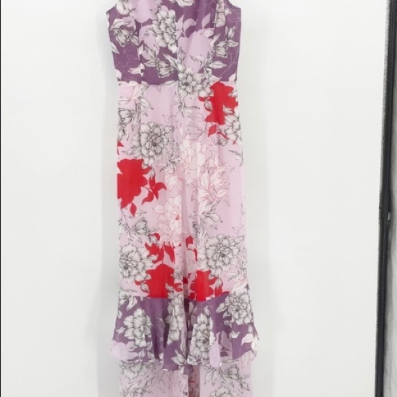 Belle -Badgley Mischka hi-low BNWT dress - Picture 4 of 6